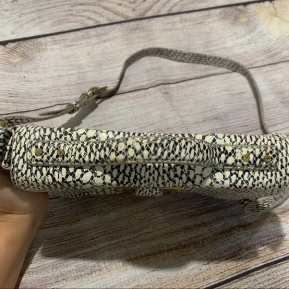 Rare India Hicks The Lady P Bag Snakeskin Purse - Picture 3 of 16